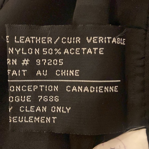 Black Maxi Leather Skirt - Picture 5 of 6